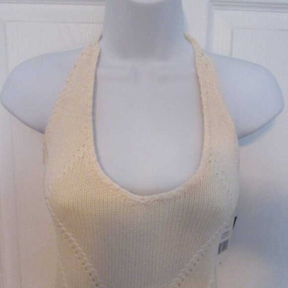 RALPH LAUREN Green Label Knit Halter Top - Sz L - NEW - Picture 10 of 15